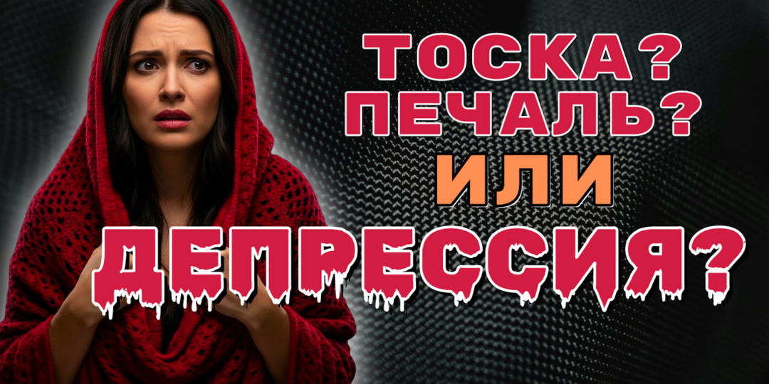 Тоска, печаль и депрессия: в чём разница?