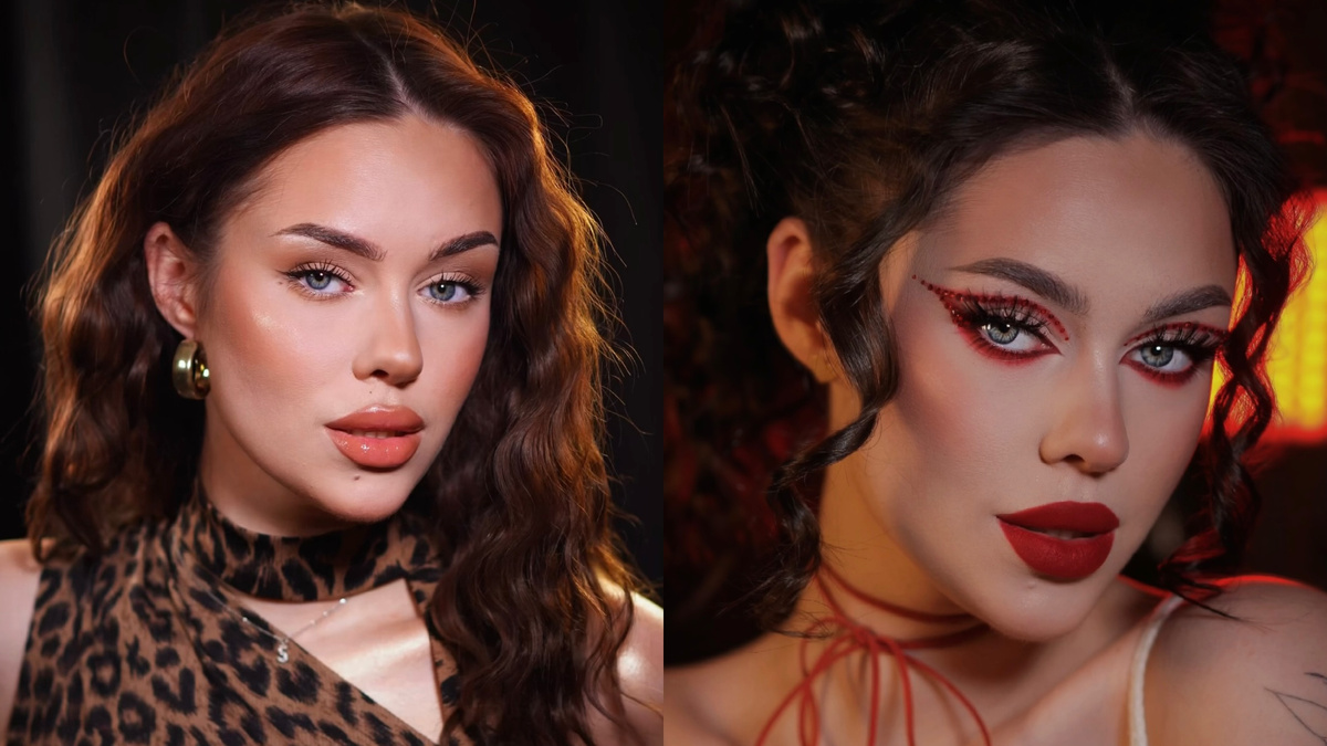 А туториалы на эти 2 макияжа у меня в тг-канале!