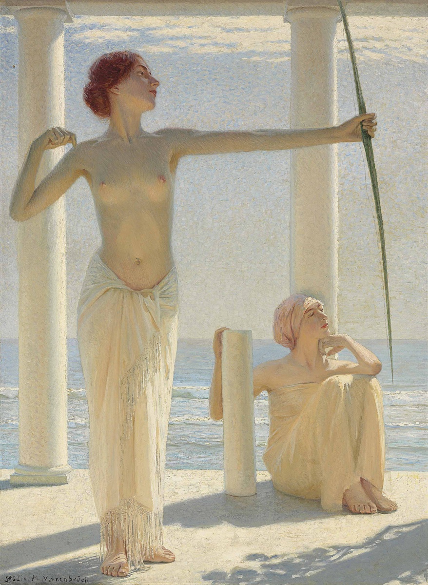 Макс Нонненбрух (1857-1922) «Лучница» (1900)