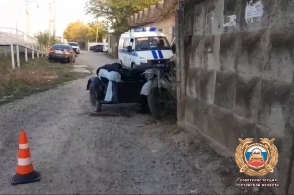    В Неклиновском районе мотоциклист погиб в ДТП на железнодорожной площадке