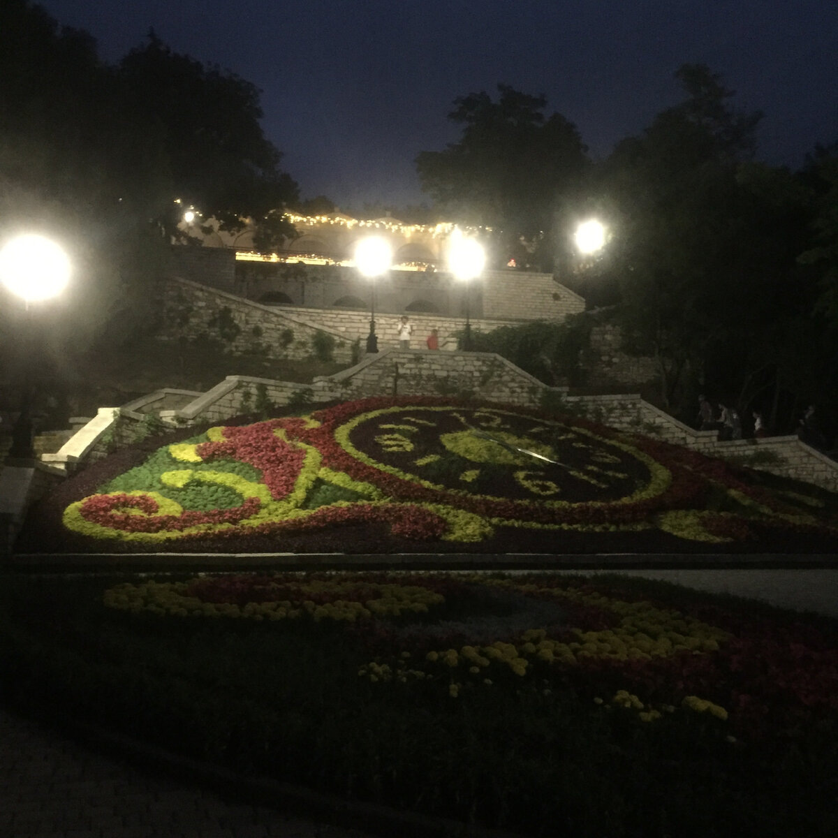 Цветочные часы