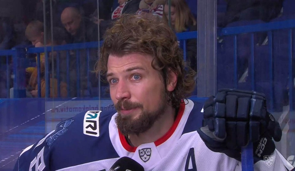    Хоккеист нижегородского ХК «Торпедо» Кручинин признан лучшим игроком КХЛ. Фото: пресс-служба КХЛ.