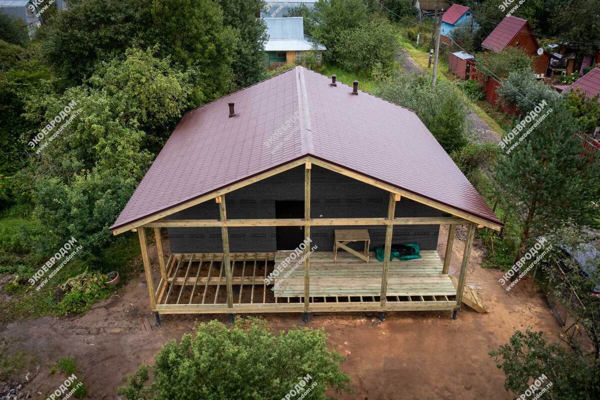 Дом по проекту "Дроздово" построили в Калужской области