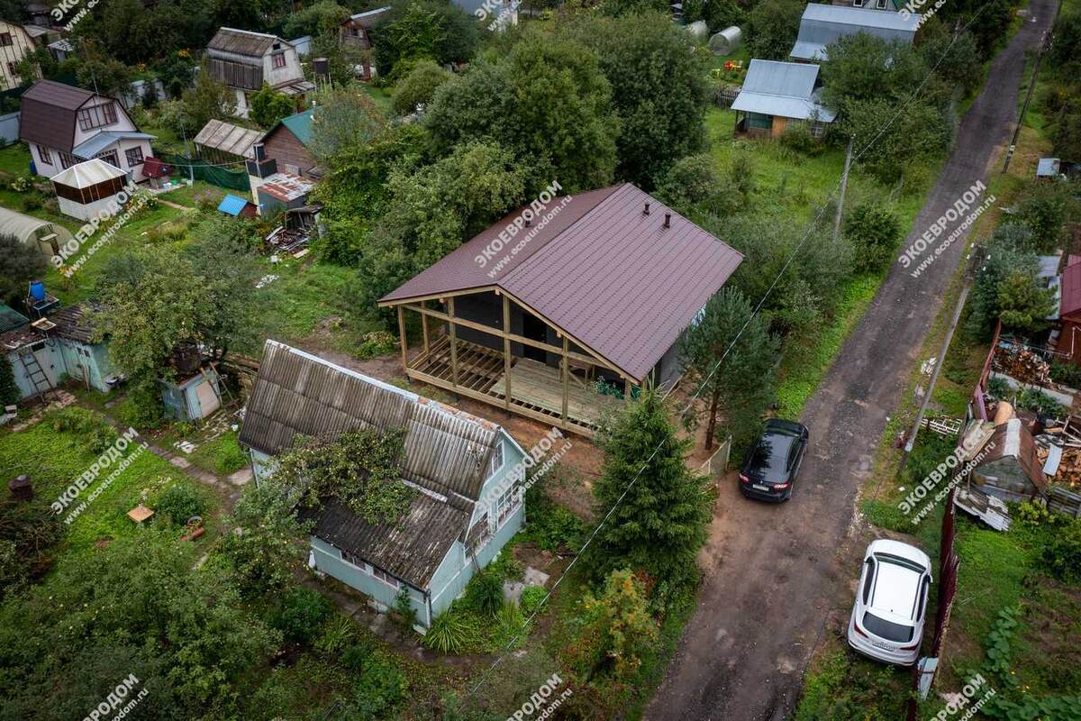 Дом в деревне "Дроздово" построен в августе 2025 года