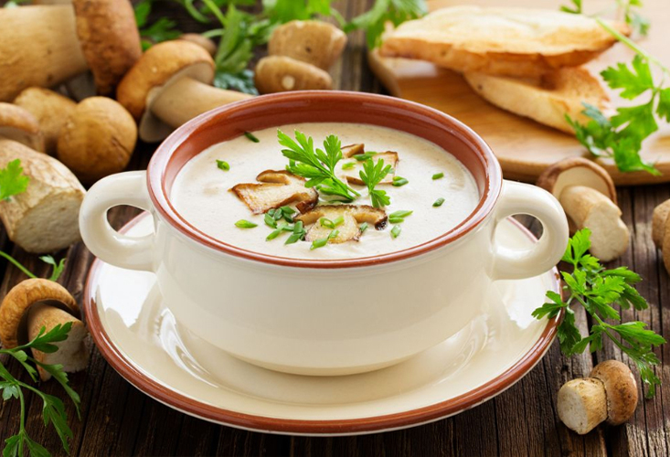 Сырно-грибной суп-пюре: нежность в каждой ложке