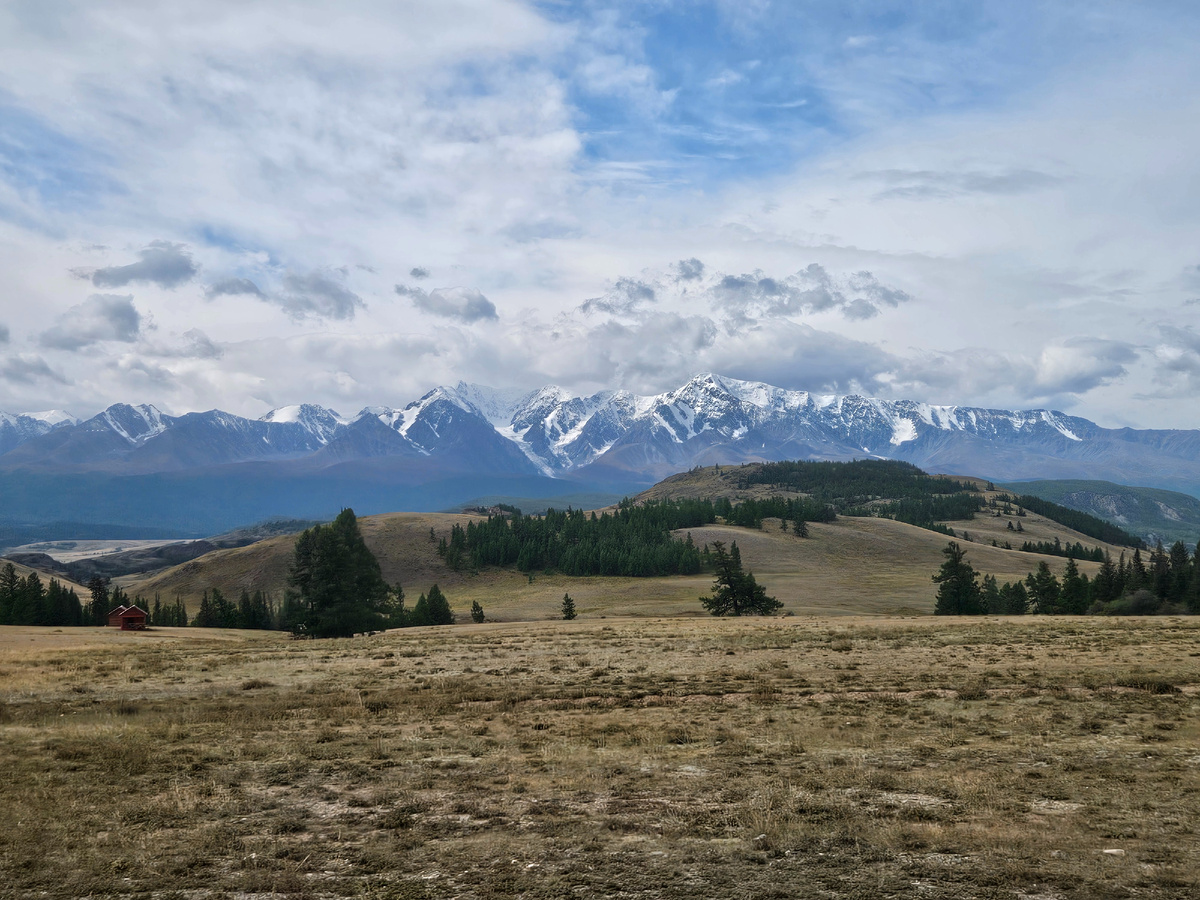 Курайская степь. Северо-Чуйский хребет