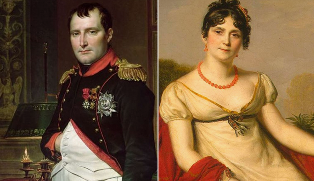 Наполеон и Жозефина в реальной жизни - портреты.