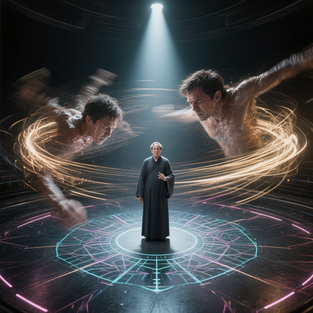 Сила — это бег по кругу. Мудрость — это контроль над центром.