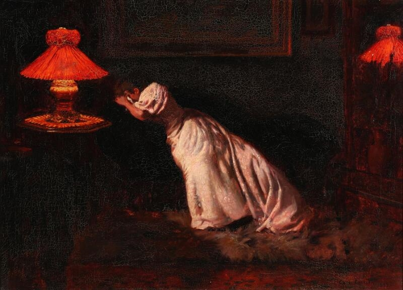 «Heartache» (1895), Carl Christian Edward Otto Carlsen