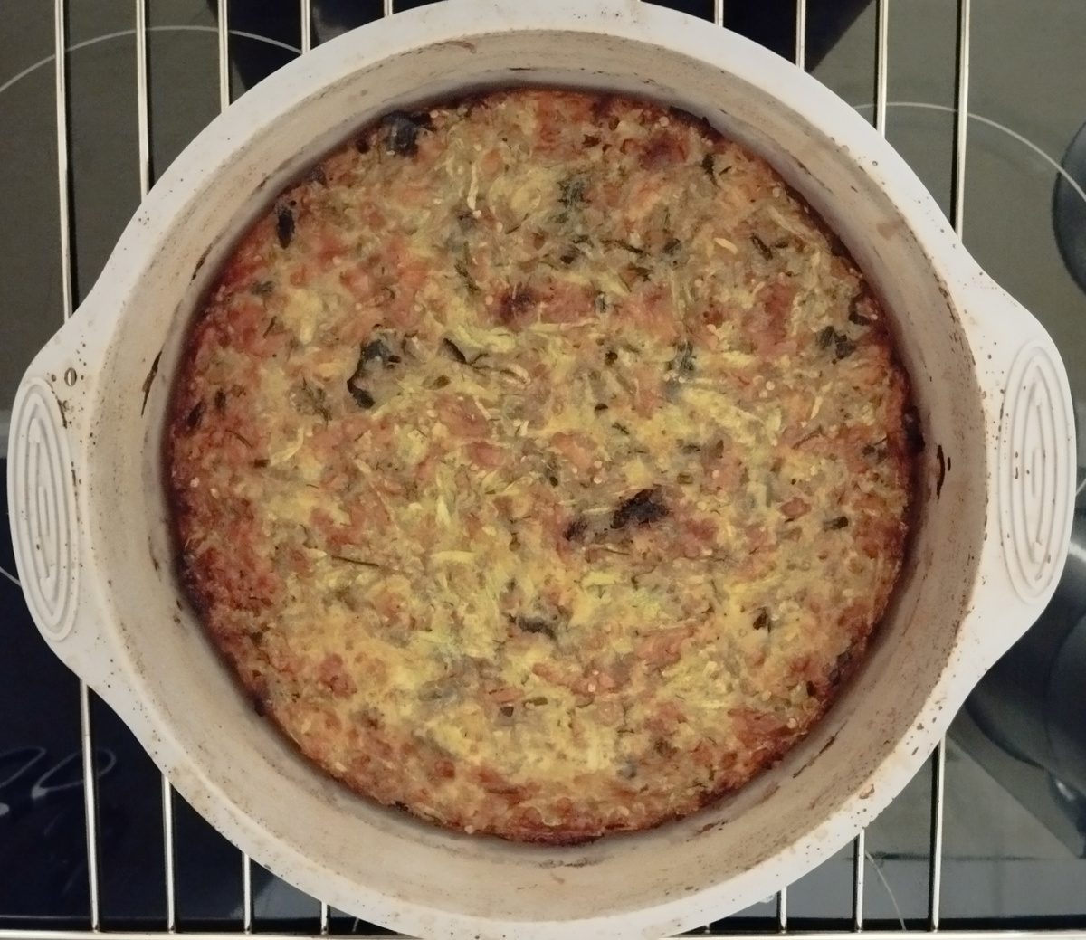 Результат приготовления запеканки.