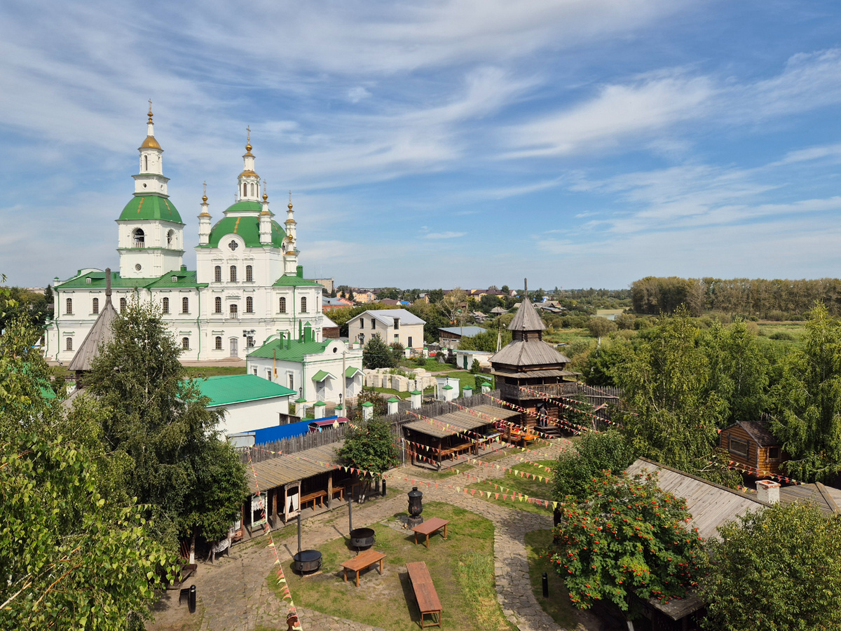Ялуторовск. Вид со смотровой башни острога