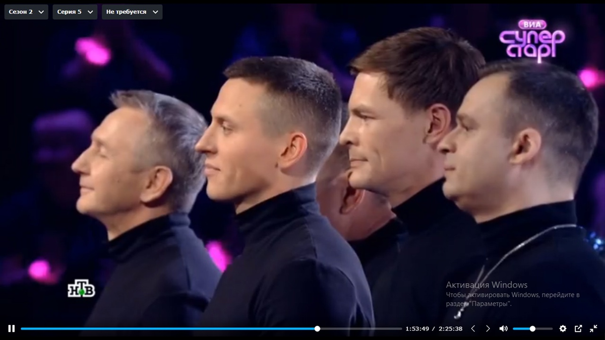 Кадр пеердачи. Фото автора. 