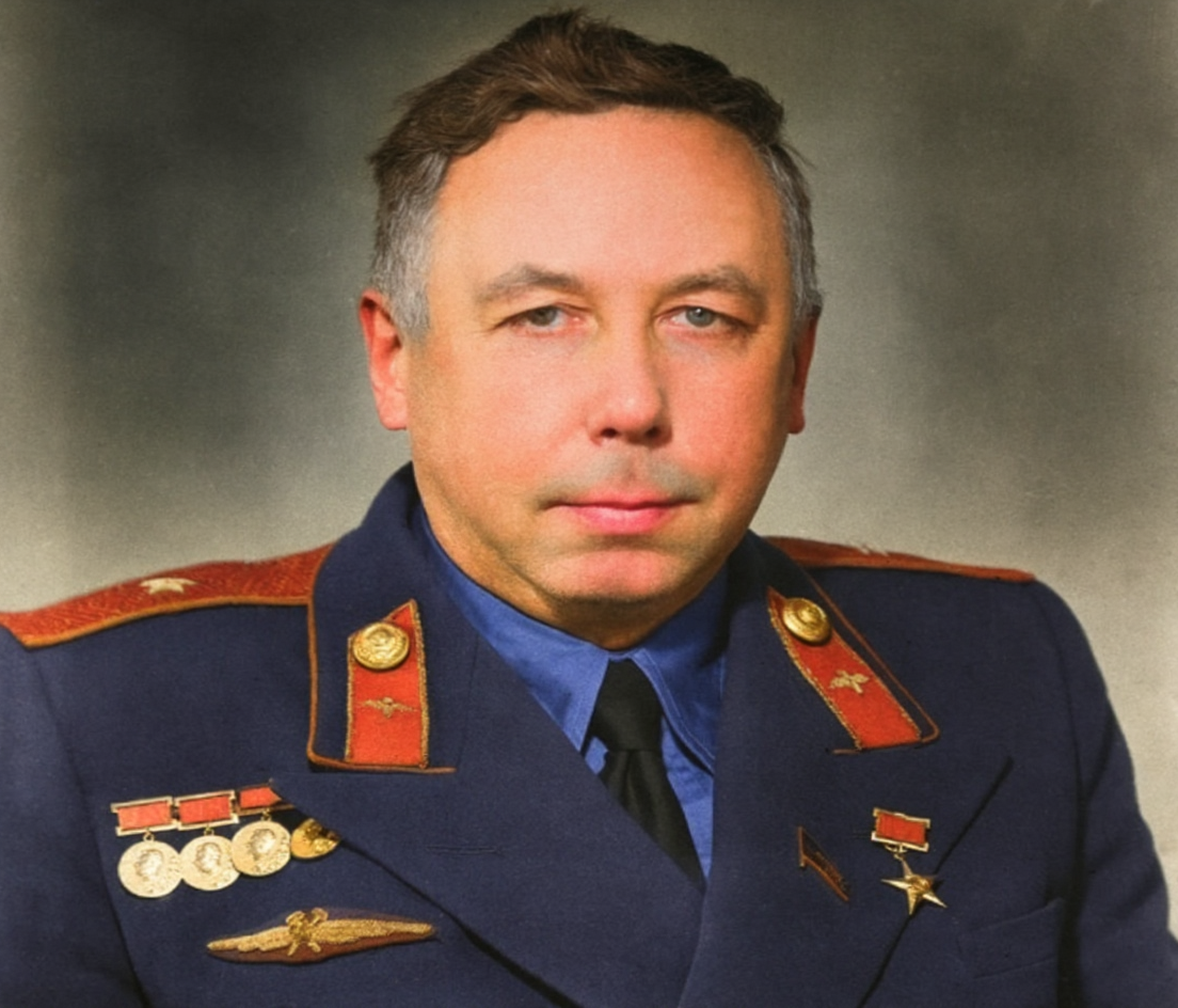 С.А. Лавочкин Фото НПО Лавочкина (колоризовано ИИ)