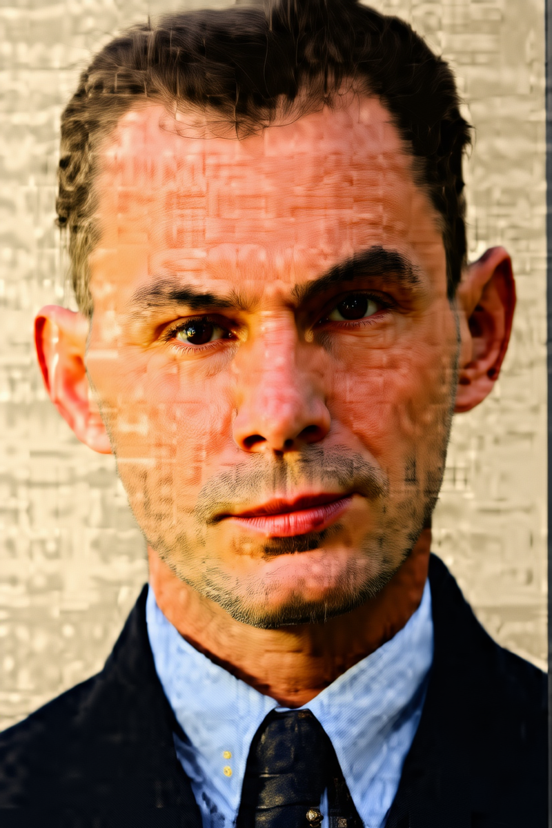 В.П. Горбунов (колоризовано ИИ)