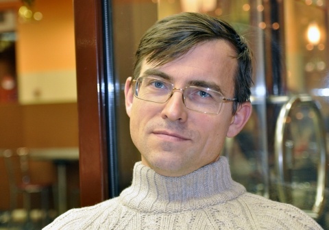 На илл.: Вадим Иванович Мелешко (автор), учитель биологии (в прошлом)