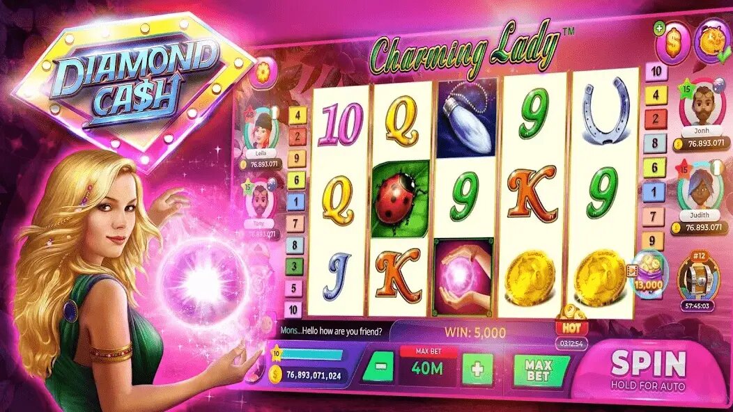 мобильная игра Diamond Cash Slots