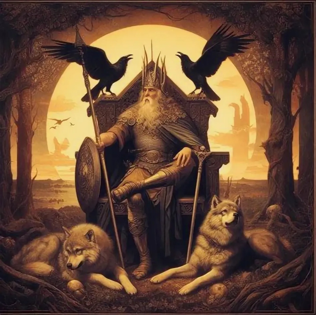 О́дин  — широко почитаемое божество, верховный бог в скандинавской мифологии. 