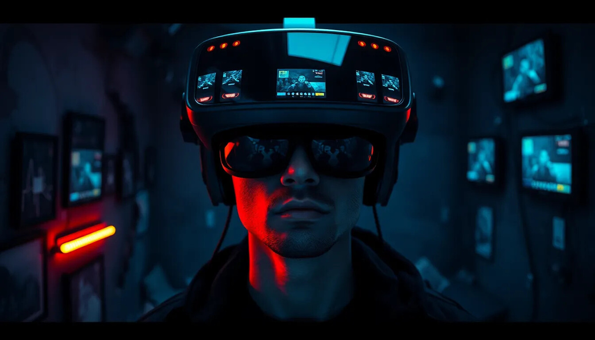 Когда виртуальный мир ярче реального, а реальность рассыпается за спиной...