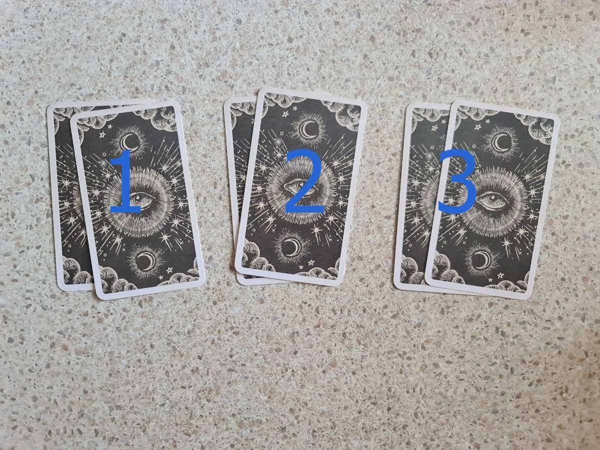 Позиции расклада. Фото автора