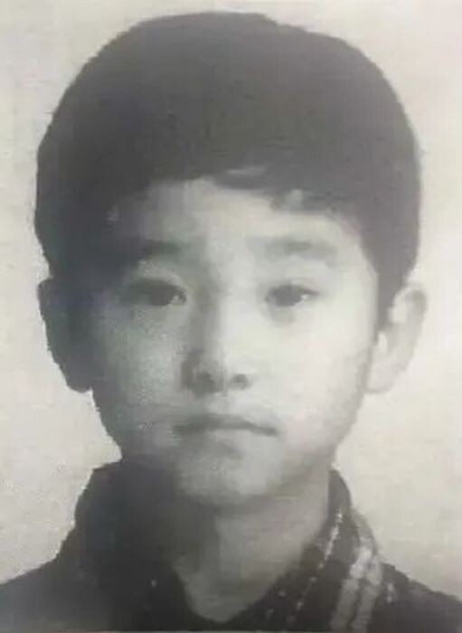 Чжао Дянь в детстве.