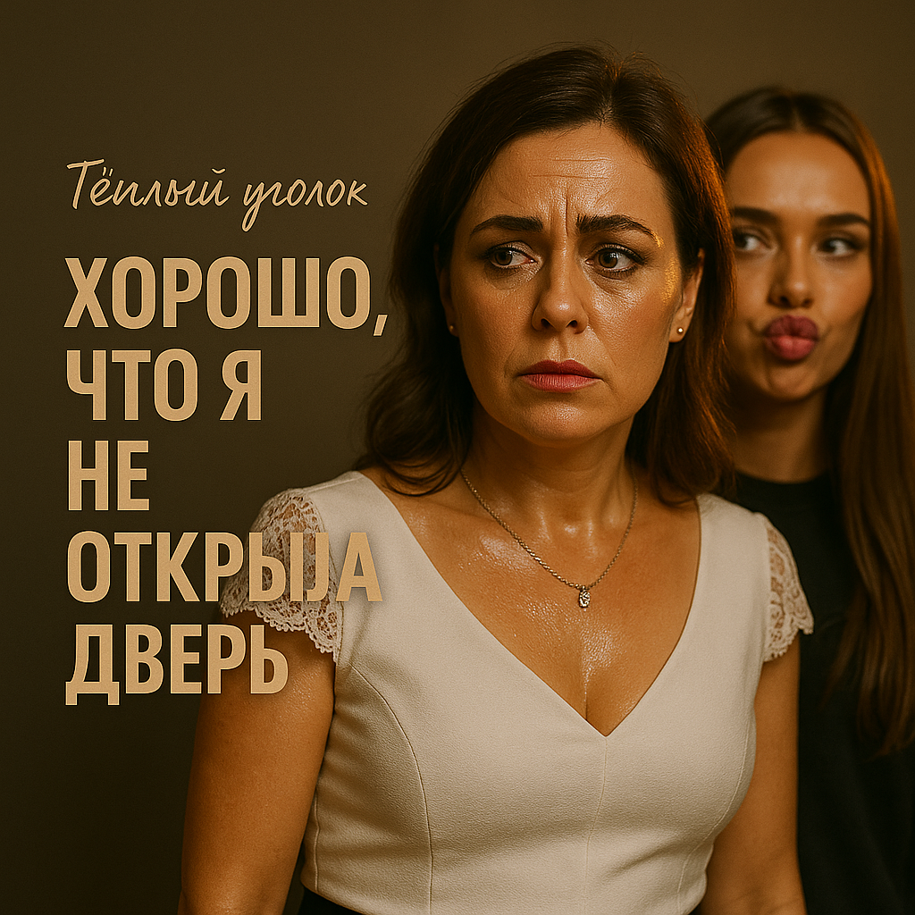 - Хорошо, что я не открыла дверь...