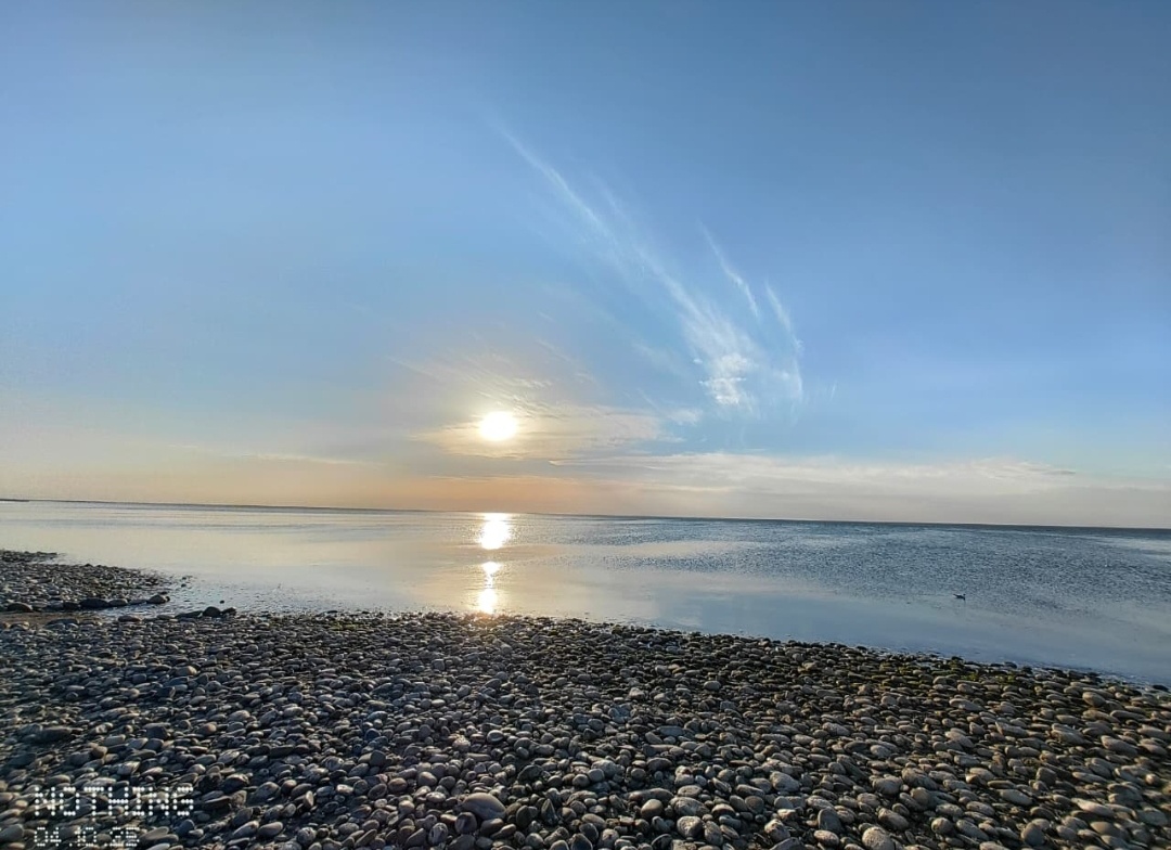 Закат на Азовском море