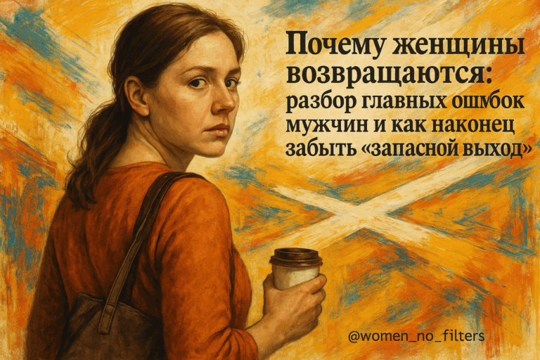    Почему женщины возвращаются: разбор главных ошибок мужчин и как наконец забыть «запасной выход» admin