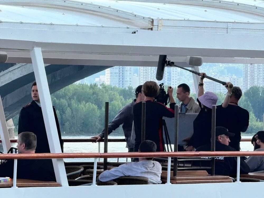    Актер Виталий Доронкин на съемках "Ронина", © предоставлено Виталием Доронкиным