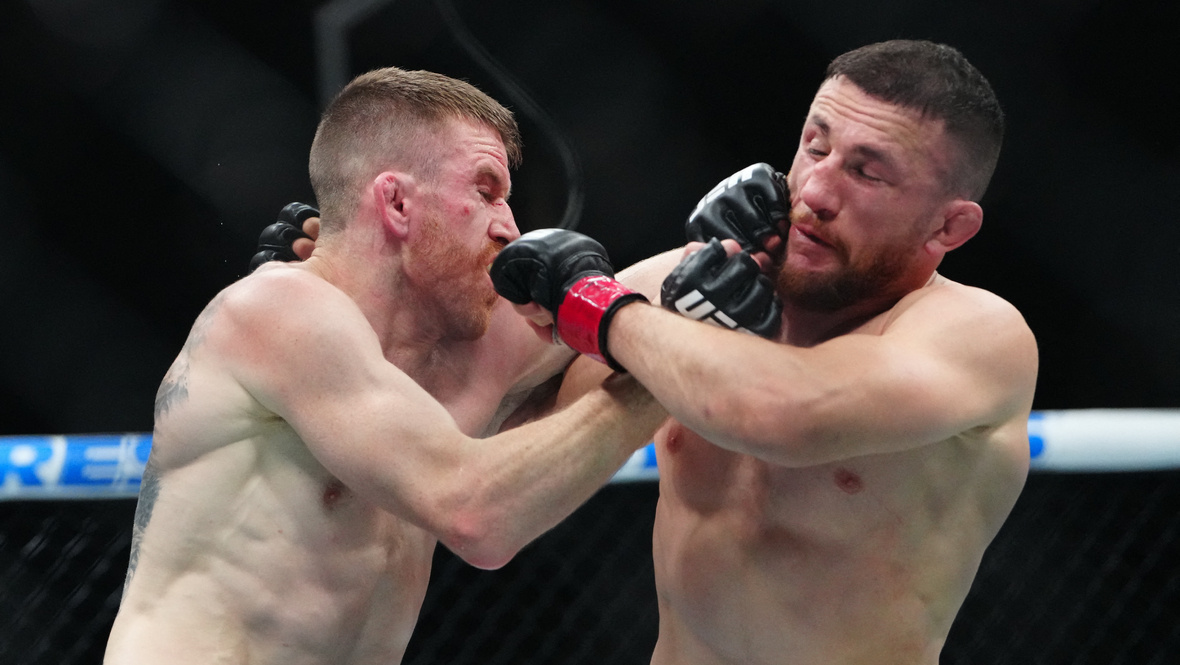    Кори Сэндхаген и Мераб Двалишвили.Imagn Images USA Today Sports