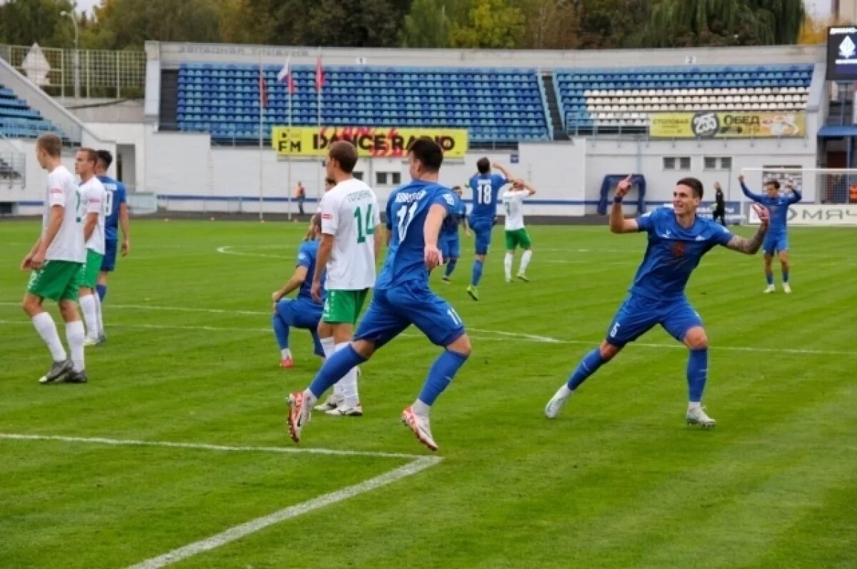    Брянские динамовцы со счетом 2:0 дома выиграли у «Орла»