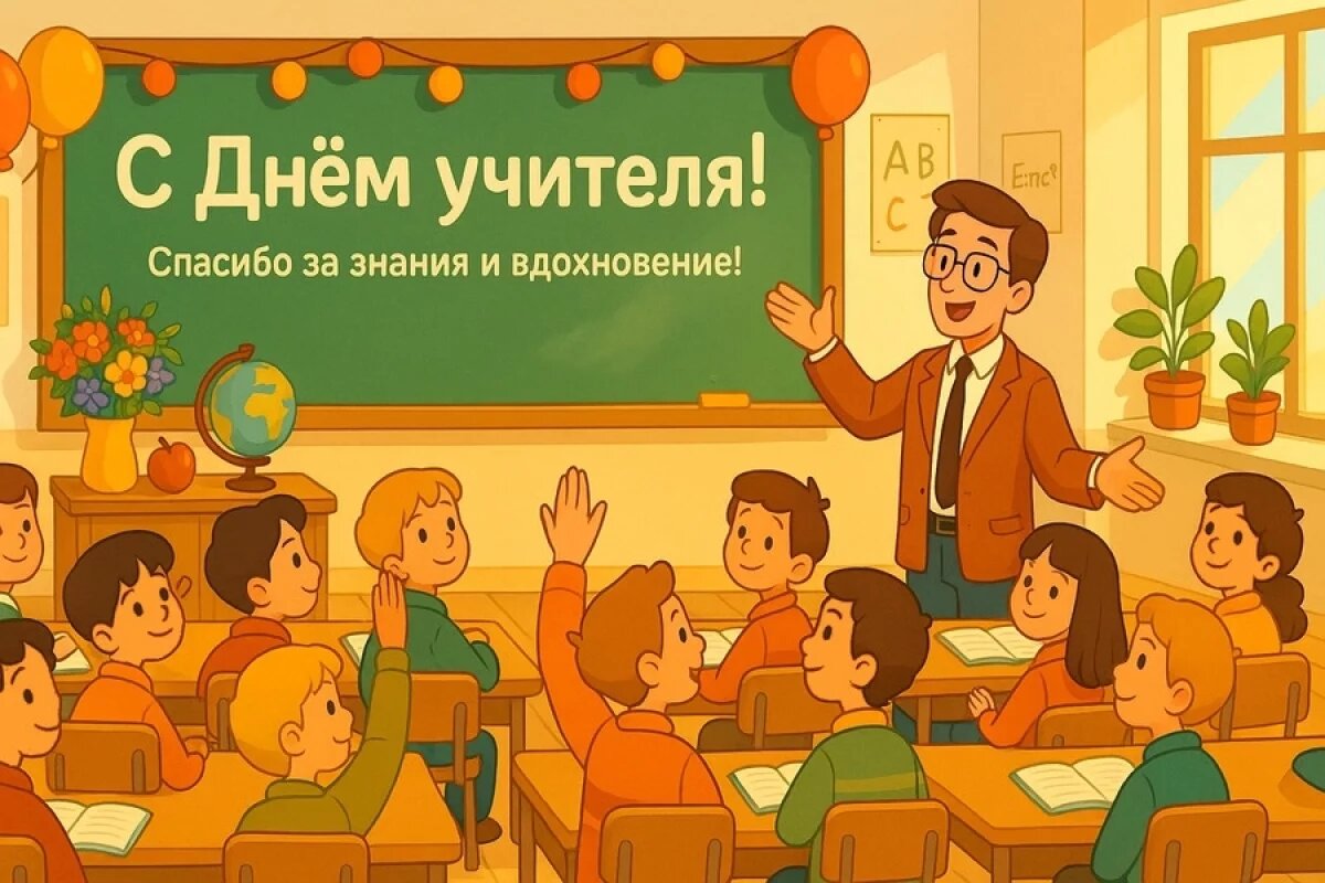    Открытки ко Дню учителя