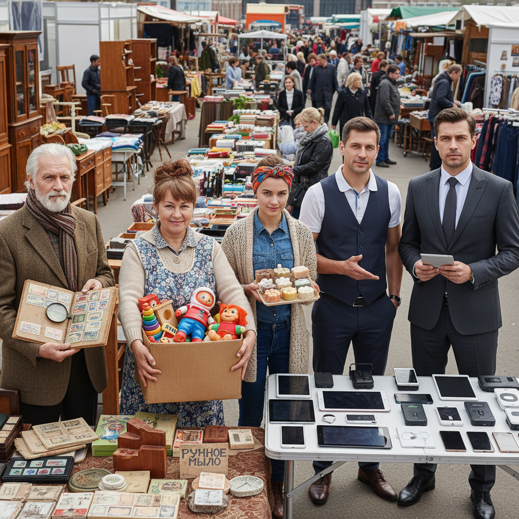 На досках объявлений миллионы разных продавцов!