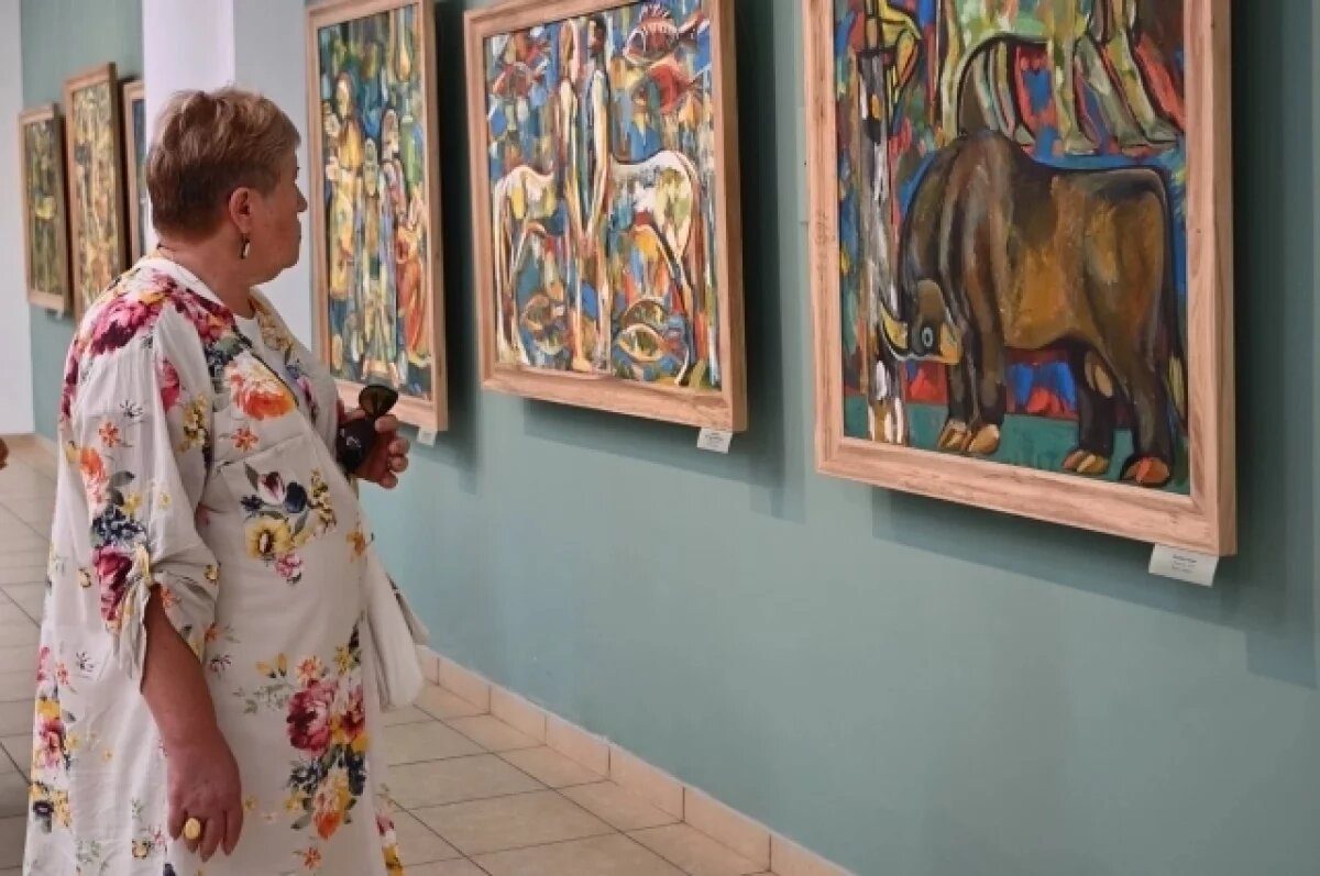    В Адыгее открылась выставка Теучежа Ката к 80-летию художника