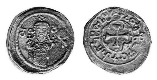 Монета царя Давида IV. XII век