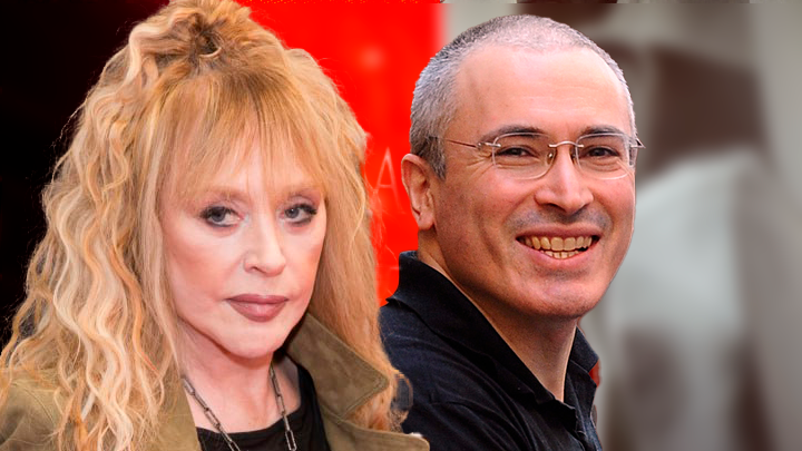    Пугачёва отрабатывает повестку западных кураторов, и в это много денег вложил Ходорковский*. Коллаж Царьграда