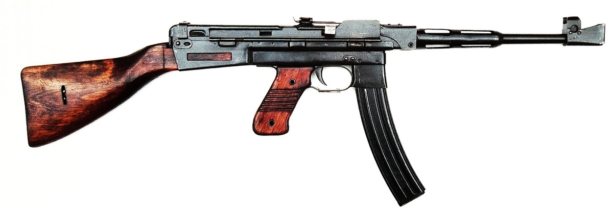 ППШ-2 третьего образца. Вид справа (фото А.С. Ющенко).