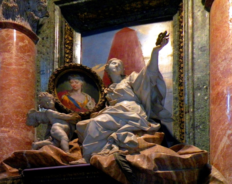Рис. Неф, посвящённый Марии Клементины Собеской (1702 – 1735 гг. ), в соборе Святого Петра, Ватикан