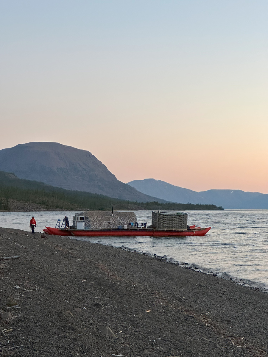 Так выглядит плот