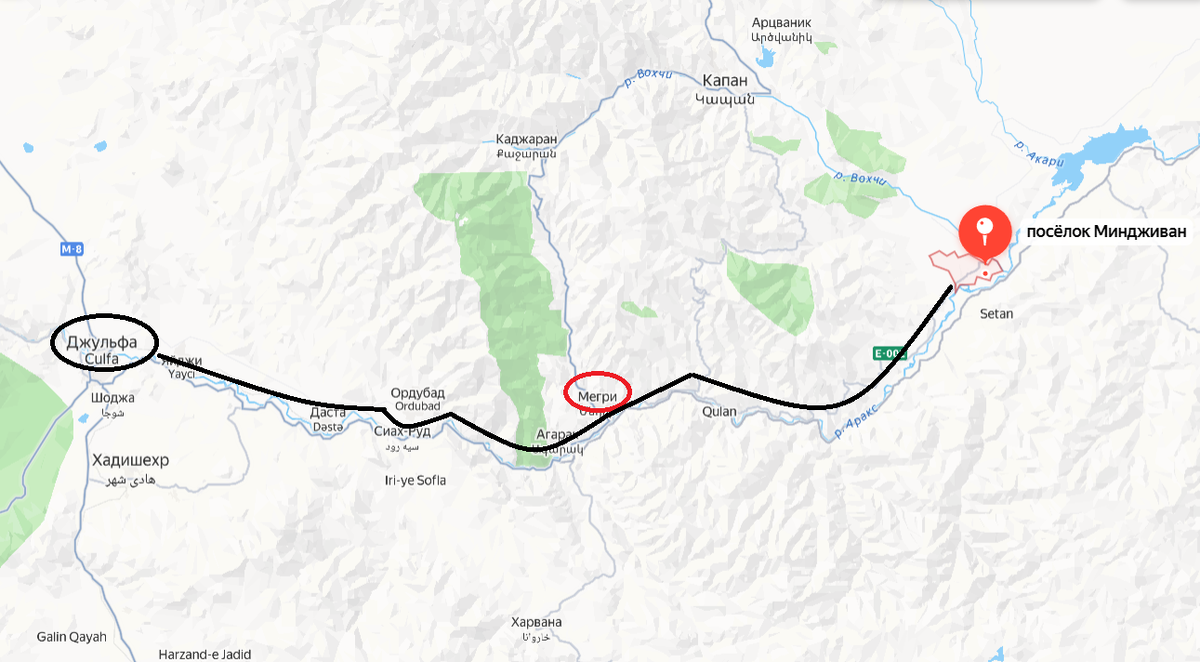 Вот так примерно пролегло полотно в 1941 году. 