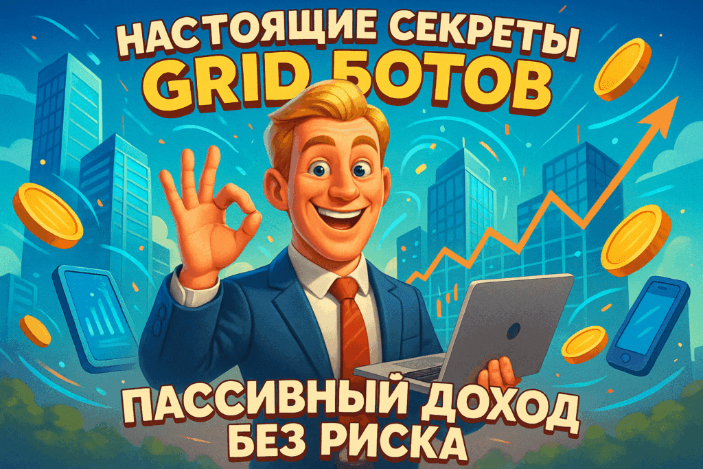    Настоящие секреты Grid ботов: как получать пассивный доход в 2025 году без риска потерь