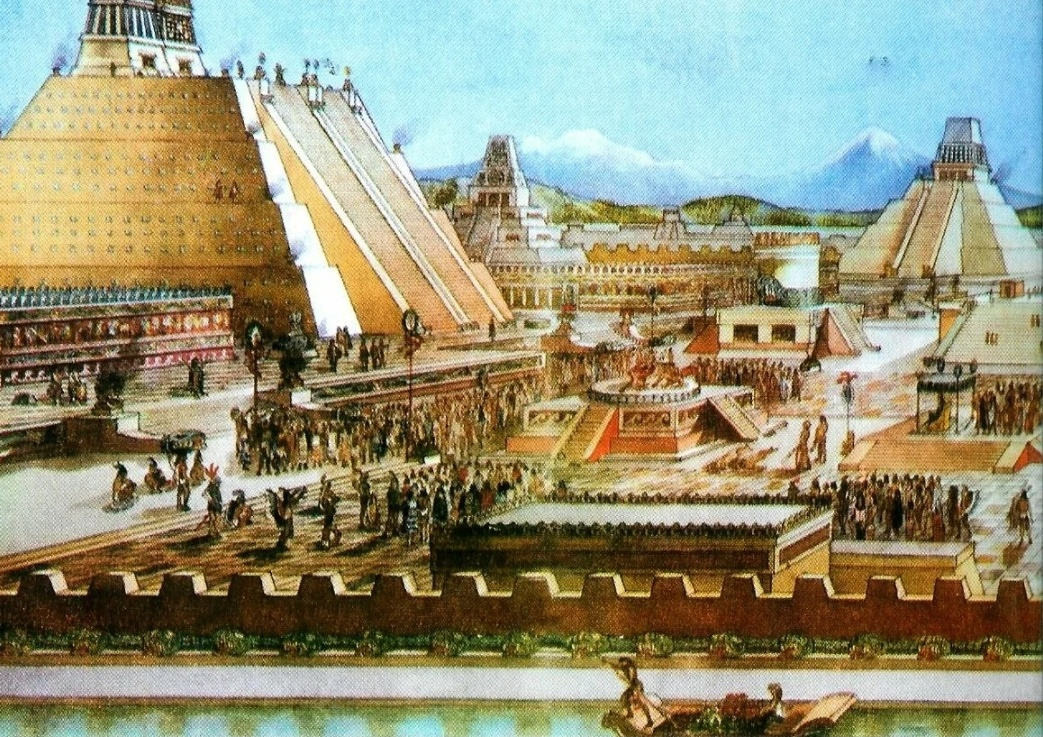  Древний город Теночтитлан