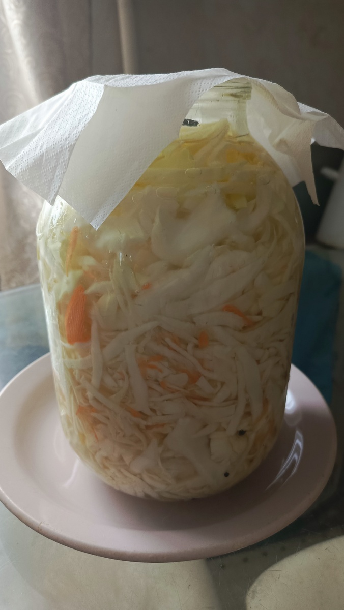 квашенная капуста, фото моё