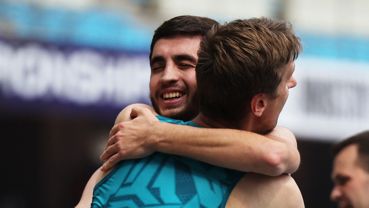    Давид Джатиев и Дмитрий Сафронов. Reuters