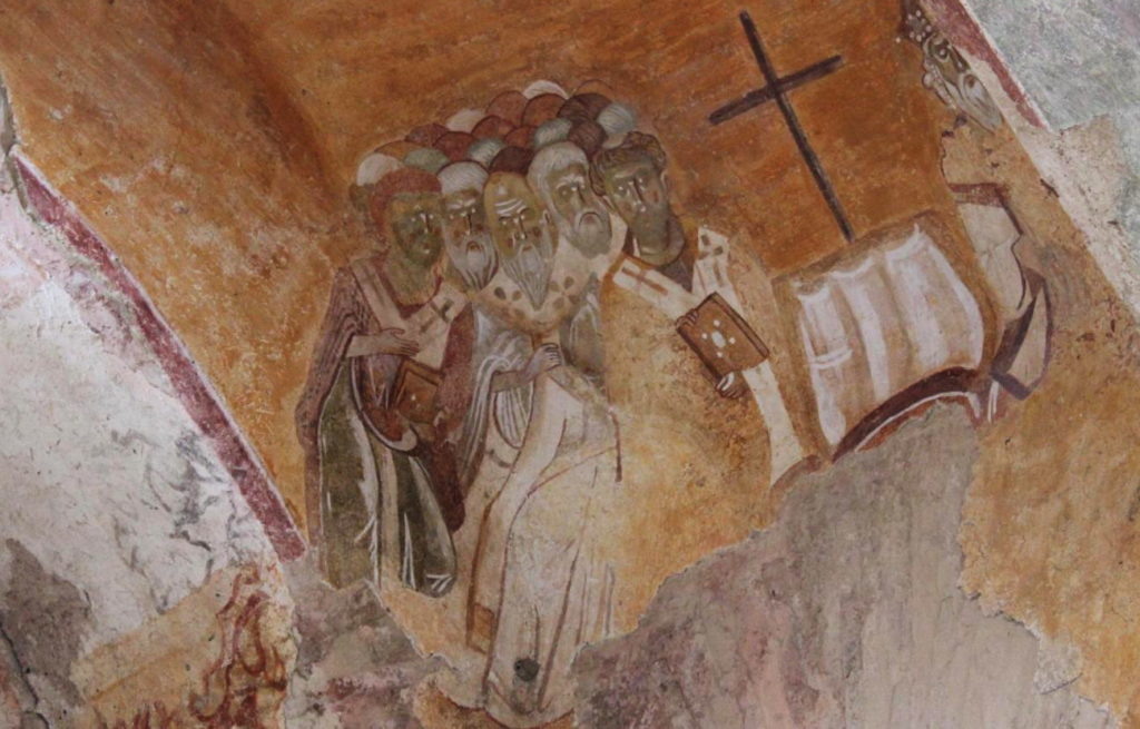 Фрески в храме Николая Чудотворца