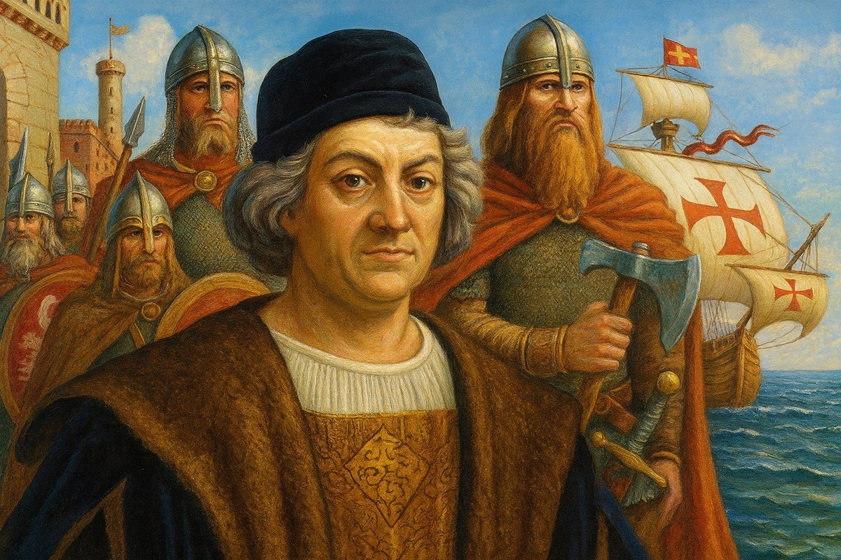    Христофор Колумб был отнюдь не первым человеком, который увидел Америку