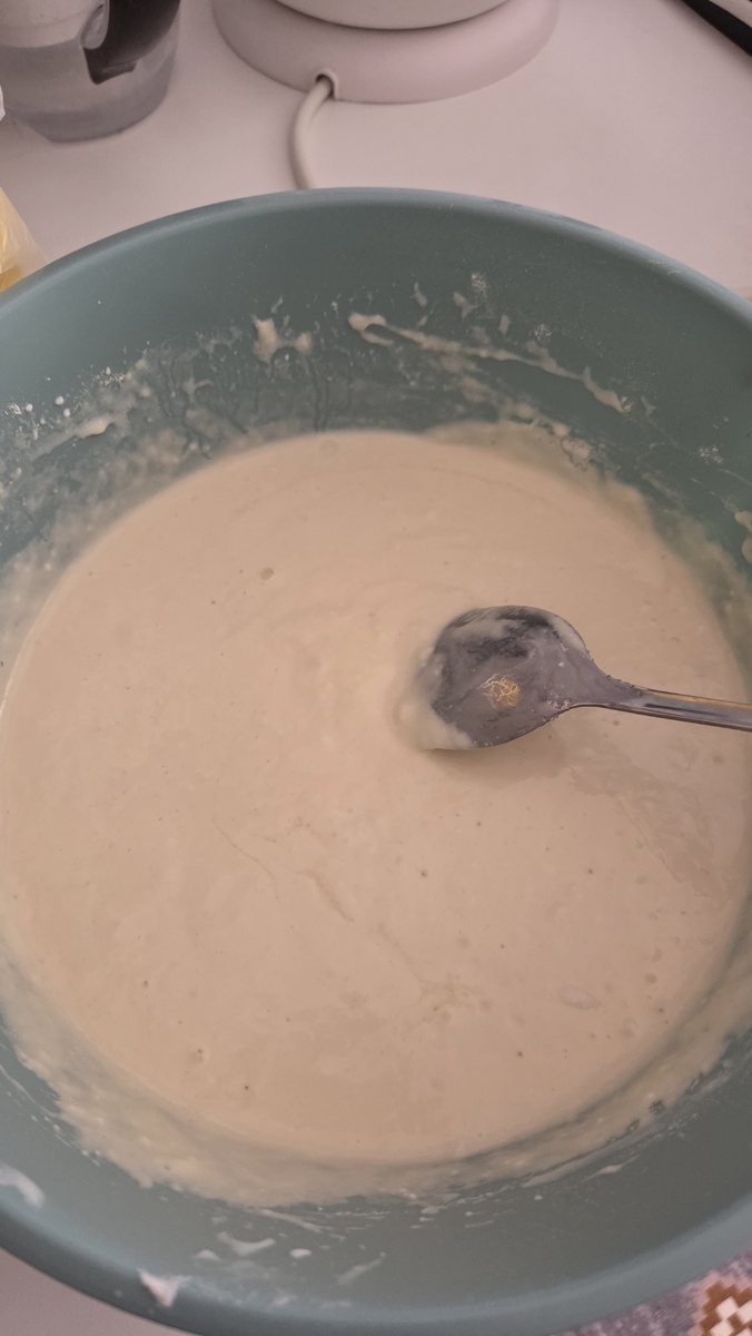 Тесто для оладушек.