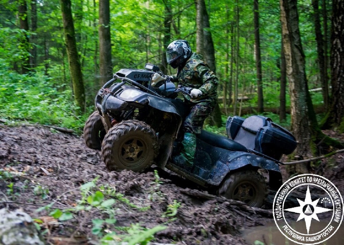    Четыре человека на квадроцикле застряли в Белорецком районе Башкортостана