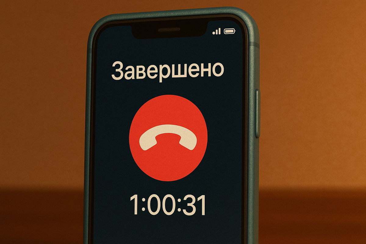    У большинства операторов обрыв происходит через час