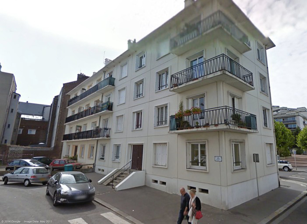 Панельный дом в Франции