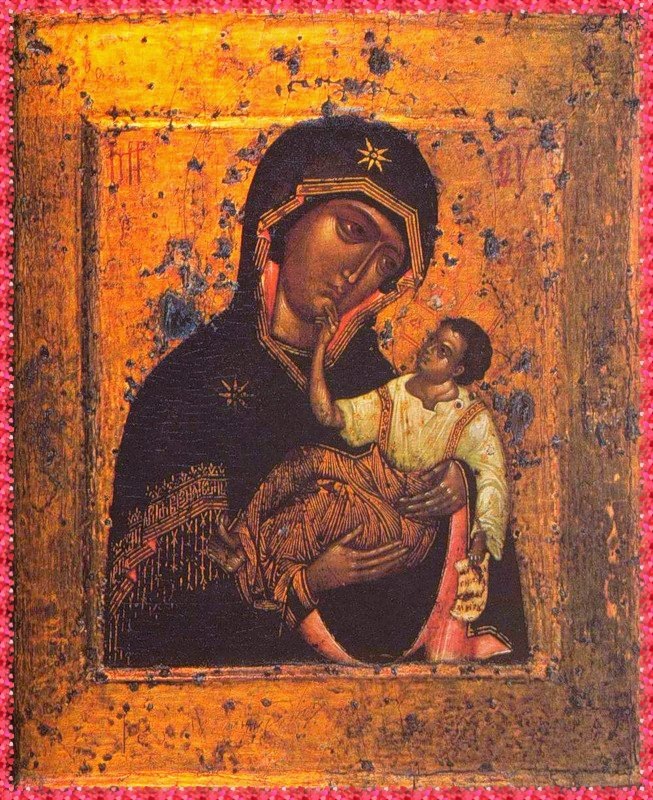 Икона Словенской иконы Божией Матери из свободного источника